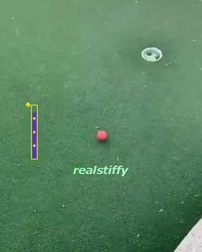 He got a hole in one caw caw