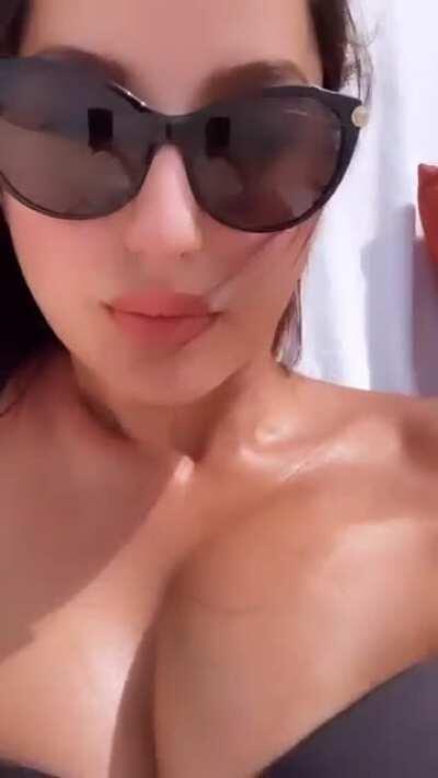 Nora Fatehi...Tits like a milf !!