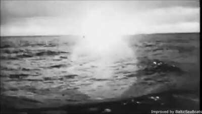 The Death of the Bismarck - rare ww2 footage