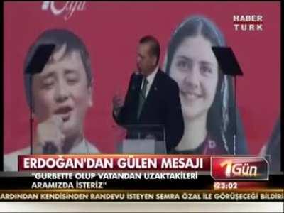 Dönemin Başbakanı Erdoğan'dan Fetullah Gülen'e: 