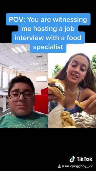 A recent TikTok I made. I am on the left, and 13 years old. (I say that as if anyone cares, lol)