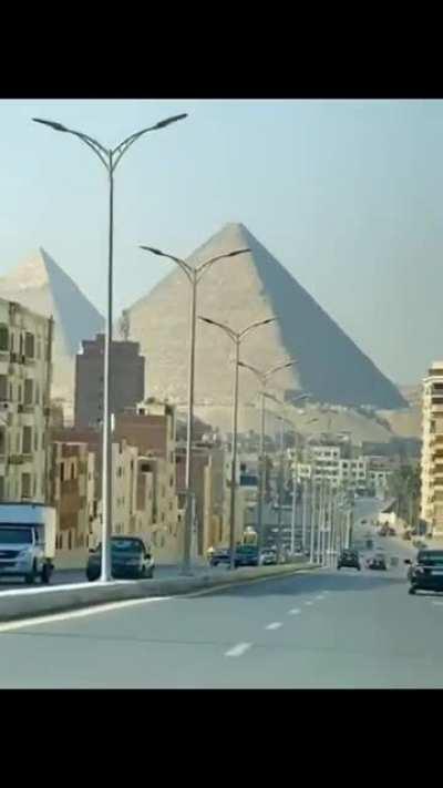 The pyramids of Egypt from another angle