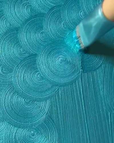 This brush Technique for Perfect Circles