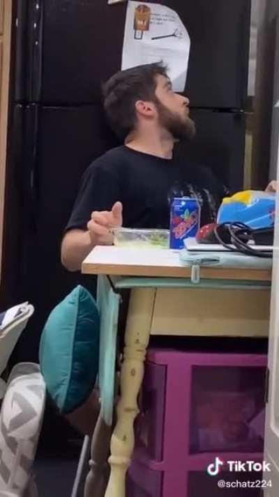 Is he in trouble?