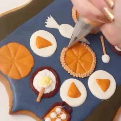 Amazing holiday table cookie