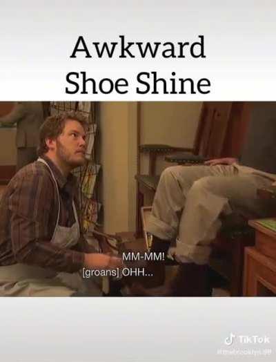 Awkward Shoe Shine