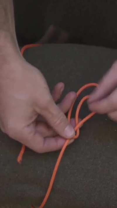 How to create a Canadian jam knot