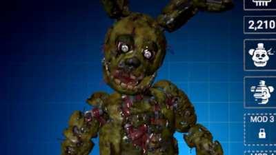 When you buy flaming springtrap: