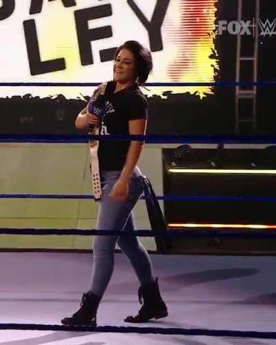 Bayley in jeans