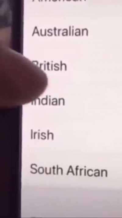 How Siri sounds like in different countries