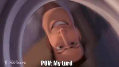 POV: My turd (GIF)