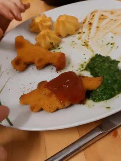 The Dino nuggies