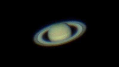 I captured this live video of Saturn through an 11 inch telescope. This is unprocessed raw data of the planet as the camera captured it. usually I'd do a stack to the video but this one is just too cool to process :)