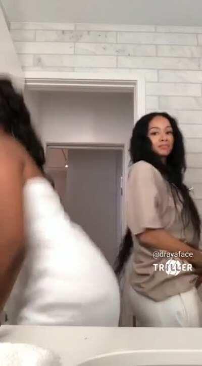 Draya michele dancing on popsmoke music 🤔