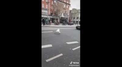 Today's fight on O'Connell Street but with commentary