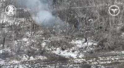 47th brigade repelled the Russians attack in Avdiivka with the help of Bradley, FPV and cluster munitions.