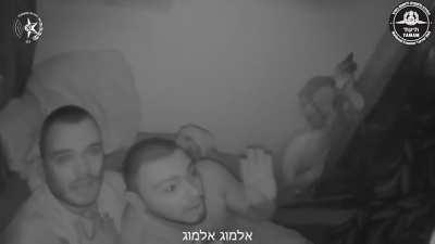 Операция по освобождению заложников – кадры с камер на шлемах израильских спецназовцев. Здесь видно, как бойцы ЦАХАЛа и 