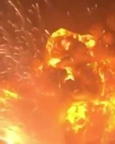 Massive gas factory explosion in Tianjin,China