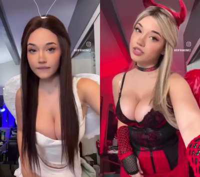 Sofia as Angel &amp;amp; Devil 