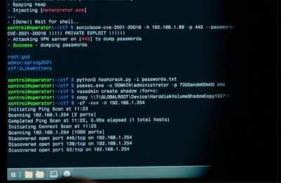 Hollywood's master hacker (scene from 