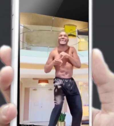 Dana white gets a surprise video call from kamaru Usman 