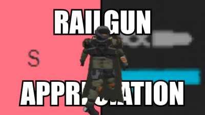 Who else uses the railgun?