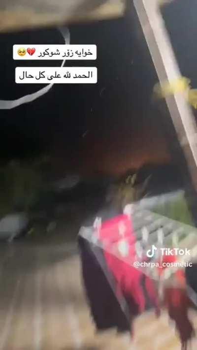 Iranian anti aircraft guns filmed firing at Pakistani Aircraft over Saravan. This took place last night when Pakistani fighters and artillery bombed the city in response to Iranian shelling.