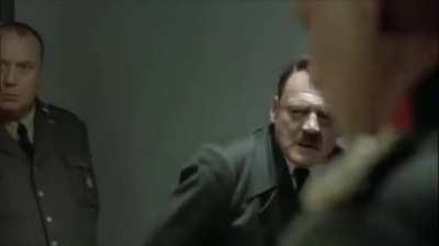 Guys, I tried to join this sub but hitler responded with this. What do I do in this position? [OC]