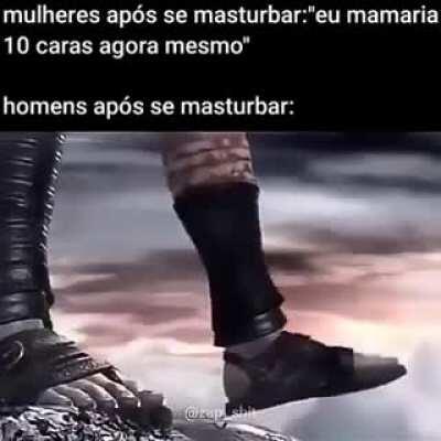 Depressão pós punheta é foda 😢✊🏼💦💦