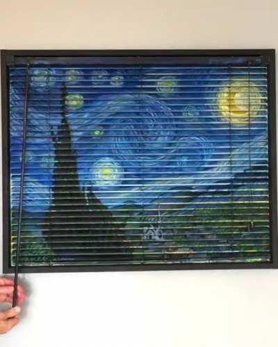 Custom artwork blinds