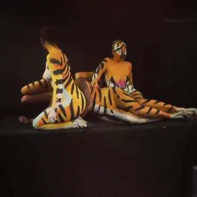 This amazing Bodypaint art!