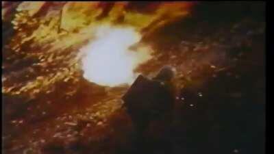 “This Is Korea!” (1951) American GI’s use white phosphorus and flamethrowers on North Korean soliders.