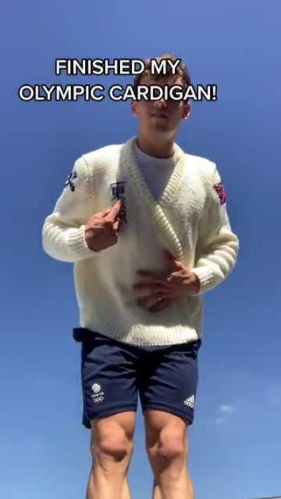 Update on Tom Daley's Olympic Cardigan!