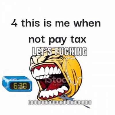 dont pay tax