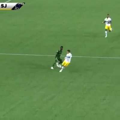 The Major League Soccer (MLS) on Wednesday witnessed one of the most incredible goals.