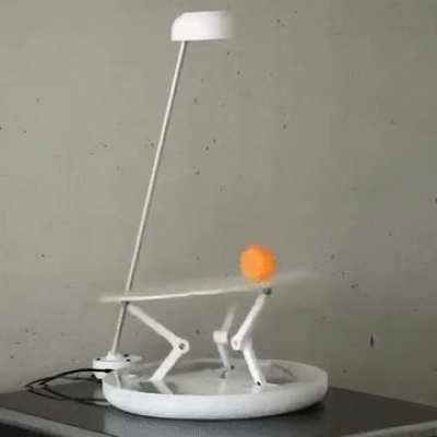 Robotic table that catches ping pong balls