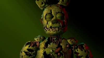 So i did today with a Springtrap, hope you all like it. The model is by T.M