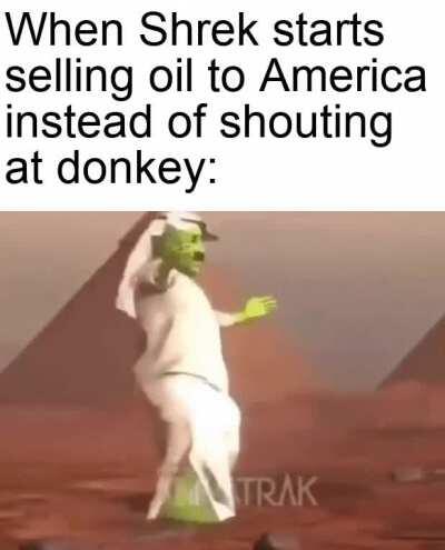 Shrek is rich