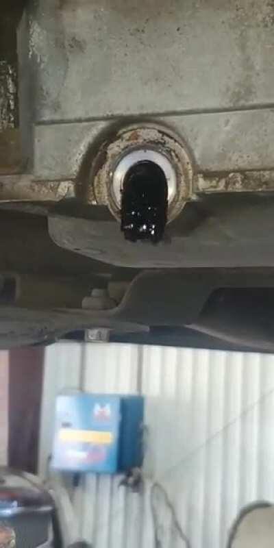 It's a juicy one. Old man claims he changes his own oil every 2000 and was wondering why he had a lifter tick.