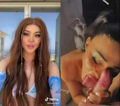 Reality Vs Tiktok 😱🔥 Her full free album in the comments