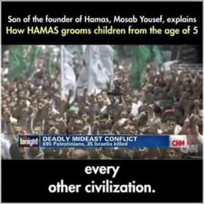 Son of founder of Hamas, Mosab Yousef, explains motive of Hamas and why are they targetting Israel.

