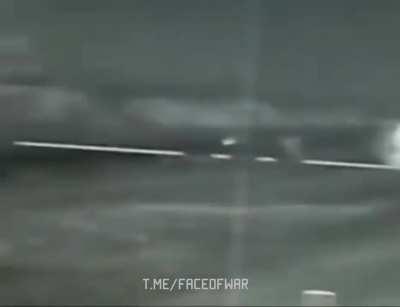 US M2 Bradley eliminates a Iraqi militant attempting to place a IED