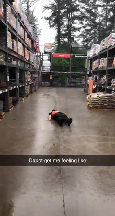 “What’s it like working for Home Depot?”