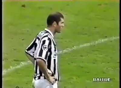 That time Zinedine Zidane got sent off for a foul... on Max Allegri