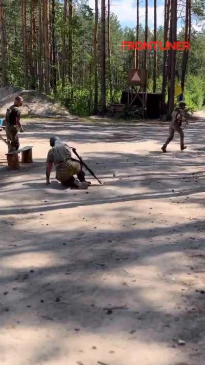 The first exclusively female warriors of Ukraine- armed with automatic weapons and twin machine gun turrets. They demonstrate not only men can fight this war and show great skill in tactical maneuvers, shooting, and coordination of actions in combat