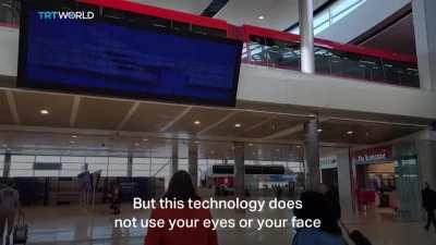 ‘Parallel Reality’ at the airport: High-tech screen displays personal flight info to multiple travelers