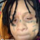 Trippie red Listening to thats a rack