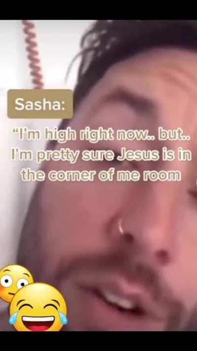 Jesus in the room. Sorry about the emojis, stolen from Instagram