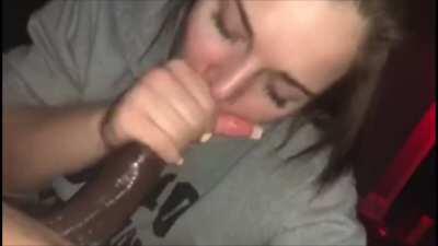 White girl soul sucking