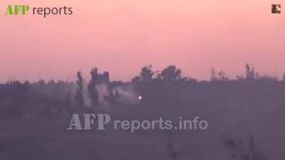 Ukraine War - T-72 Tanks & BMP-2 with GoPro's Combat Footage During Battle for Marinka (since we dont see alot of them)